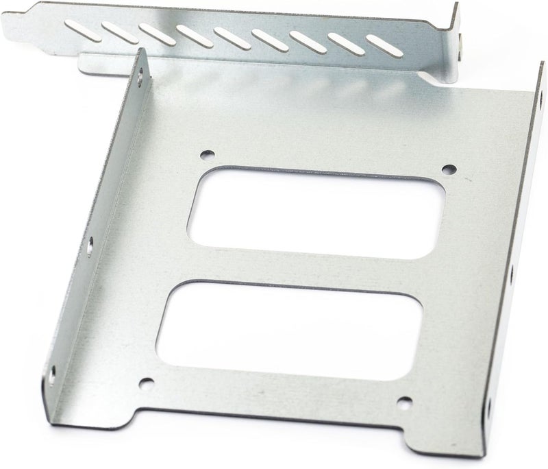jujinglobal 2pcs 2.5" to 3.5" Hard Drive Tray Holder for PCI SSD HDD Metal Mounting Bracket Adapter - Image 4